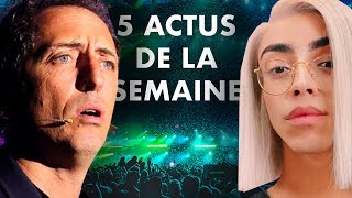 GAD ELMALEH ACCUSÉ, POLÉMIQUE BILAL HASSANI, MEDIAPART, ITALIE-FRANCE, APPLE.. 5 actus de la semaine