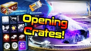 OPENING CRATES IN ROCKET LEAGUE!!