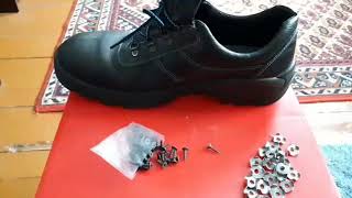 Подготовка обуви к зиме. Шиповка и пропитка.