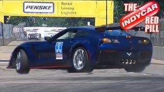 PACE CAR CRASHES THE PENSKE PICNIC (Detroit IndyCar Review)
