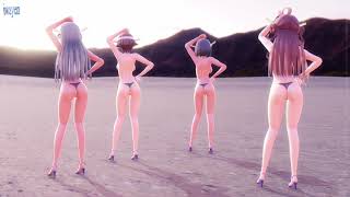 [MMD KanColle] kongou sisters - Mirrrrrors