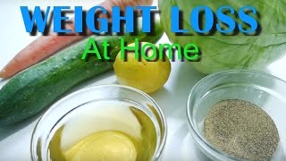 FASTEST Home Remedy For Weight Loss | 100% Natural Weight Lose Treatment