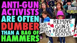 Anti-Gun Activists are Often Dumber Than a Bag of Hammers