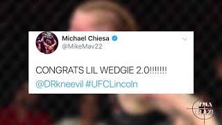 UFC Fighters react to Joanne Calderwood submission over Kalindra Faria UFC Fight Night Lincoln