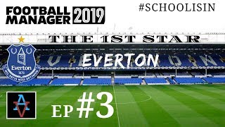 FM19 - The 1st Star: Everton Ep.3: Our 1st Test - Manchester Utd - Football Manager 2019 Let's Play