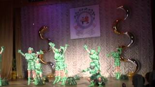 Детский танец "Лягушачий концерт" ансамбль Пичворк