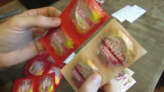 Распаковка, 5.5$, презервативы Elasun 18+ с AliExpress