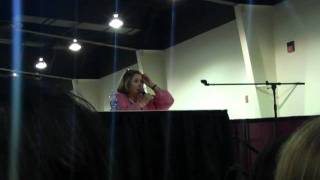 Ellen McLain voice of GLaDOS in Portal 2 Panel at Anime Midwest 2011 (Part 5 of 6)