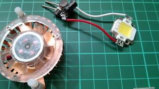 LED Tutorial: Light a 10W LED from 12V - Simple & Cheap