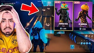 DEATHRUN DE HALLOWEEN EM FORTNITE 2!!! VALENDO AS NOVAS SKINS CONTRA A SANGE!
