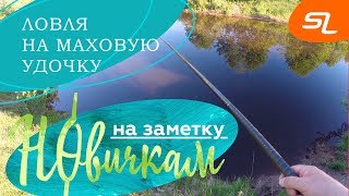 Ловля на маховую удочку