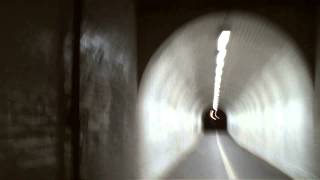 Walking scarred down a tunnel in york England ( did you see the Ghost)