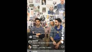 Chuck and Darren Criss Teen Vogue Live on March 07, 2017.