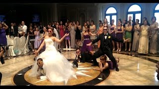 Must see epic surprise wedding first dance Psy Gangnam Style Too Legit Too Quit remix
