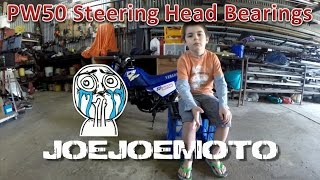 How To: PW50 Steering Head Bearing Replacement
