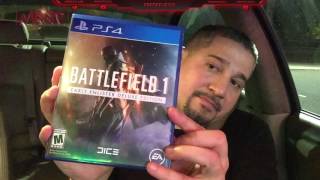 Battlefield 1 Early Enlister Deluxe Edition (PS4) Midnight Release & Unboxing in HD