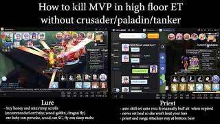 Ragnarok Mobile - How to kill MVP in high floor ET ( Endless Tower )