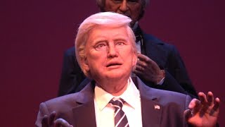 At Walt Disney's Magic Kingdom To See The Trump Animatronic In The Hall Of Presidents & More!