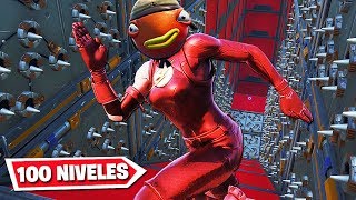 PARKOUR de 100 NIVELES? JAJAJA, AYUDA (CÓDIGO) | Fortnite: Modo Creativo
