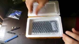 Модуль JIAYU S3 распаковка и проверка Unboxing & checking
