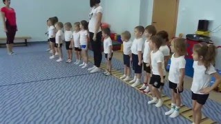 Физкультурное занятие "Игрушечный городок" 2 я мл  группа