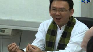 05 Apr 2013 Wagub Bpk. Basuki T. Purnama Menerima Dekan FIKOM Mercu Buana