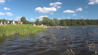 Саров протяжка озеро Протяжное летом