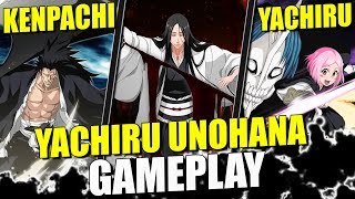 MANGA KENPACHI, YACHIRU UNOHANA and YACHIRU GAMEPLAY MAX 10/10/10 LINK SLOTS!