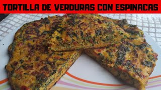 TORTILLA DE VERDURAS