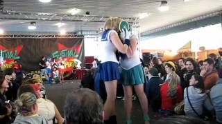 Sailor Moon cosplay at Festival del fumetto Novegro 2010