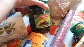 Что можно купить в Испании на 50 евро. Магазин  Lidl.