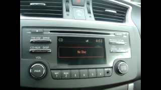 2013 Nissan Sentra audio system operation