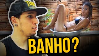 HOJE O BANHO É DE VASILHA!