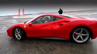 Kimi Raikkonen F1 driver, Ferarri 488 GTB