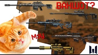 WARFACE. О НЕВАНШОТАХ СНАЙПЕРСКИХ ВИНТОВОК. ЧТО ВАНШОТИТ?