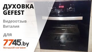 Шкаф духовой электрический GEFEST ЭД В ДА 622-02 А Видеоотзыв (обзор) Виталия