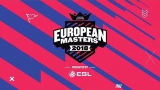 LoL - Origen vs. Illuminar Gaming - Partido 2 - Gran Final - European Masters 2018