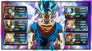 100% RAINBOW STAR HEROES TEAM! ABSOLUTELY UNSTOPPABLE! | Dragon Ball Z Dokkan Battle