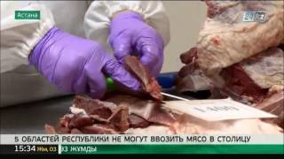 Пять регионов республики не могут ввозить мясо в Астану
