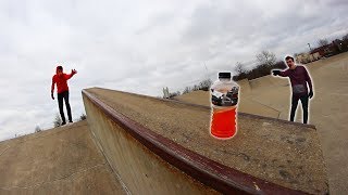 ULTIMATE SKATEPARK BOTTLE FLIPPING 2!