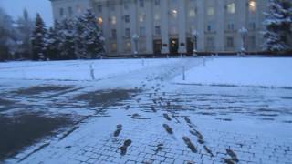Херсон, первый снег, город в жопе, ХОГА спит