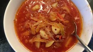 ? ЩИ из КИСЛОЙ КАПУСТЫ ? ВКУСНО БЫСТРО ДИЕТИЧЕСКОЕ БЛЮДО 03.02.2018