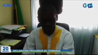 RTG/Déclaration de Illitch Ndjeme Benga, procureur du tribunal de Tchibanga