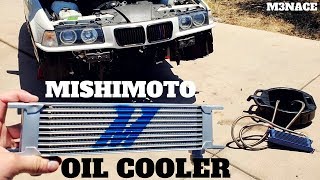 Installing the New Mishimoto Oil Cooler on Little Wing!