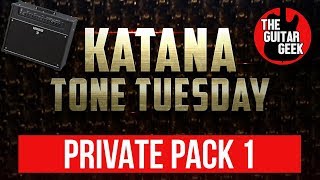 Boss Katana Free Preset - My Personal Jam Patches Part 1