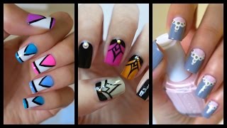Easy Nail Art For Beginners!!! #17 | JennyClaireFox