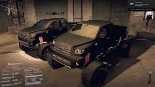 SpinTires. Мод: Toyota Tundra off-road. (Ссылка в описании)