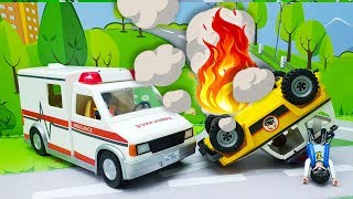 Видео для детей с игрушками Плеймобил - Доктор!