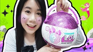 รีวิว L.O.L Surprise ไข่มุกยักษ์สีม่วง น่าร้ากกกกก | คะน้า Kanakiss x Seiyashop