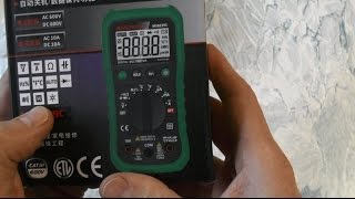 Из Китая посылка №127(часть1) Mastech цифровой мультиметр MS8239C. ZikValera